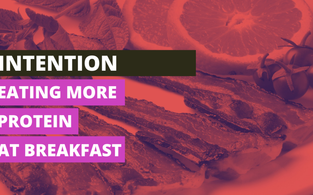 Eat More Protein at Breakfast